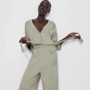 Zara Light Green Jumpsuit